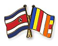 Buddhist-Costa Rican flags