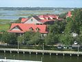 Disney's Hilton Head Island Resort from the roof of Harbourside I in Shelter Cove