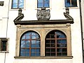Karolinum, renaissance window.