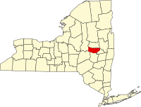 纽约州蒙哥马利县地图