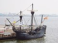 title=Replica of Ferdinand Magellan's ship