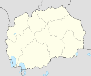 北马其顿世界遗产列表在北马其顿的位置