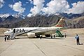 A former PIA Boeing 737-300 at Skardu International Airport