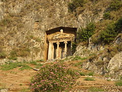 The Tomb of Amyntas in Fethiye.