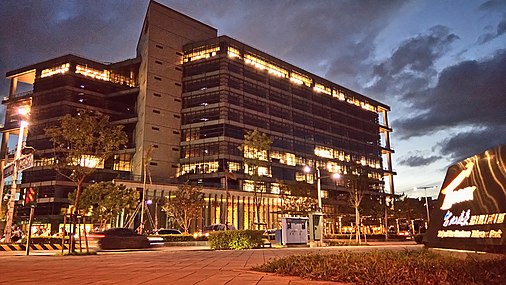 板桥区远东通讯园区的办公大楼