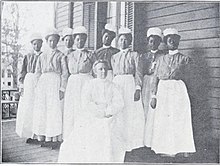 A group of nurses posing for a picture