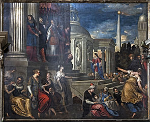 The Virgin Arriving at the Church of San Zaccaria 1600