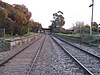 The remains of Clapham station in 2008