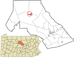 Location in Clinton County and the U.S. state of Pennsylvania.