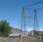 The Dewey Bridge, constructed in 1916