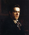 Mitchell Museum at Cedarhurst. Portrait of Samuel Murray by Eakins (1889).