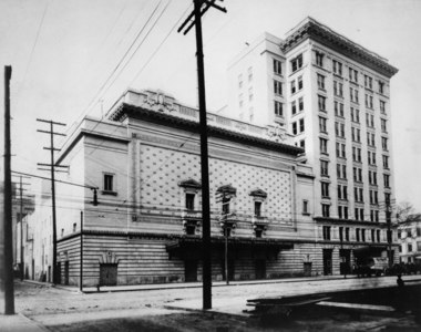 Hartman Building and Theater, formerly on the site