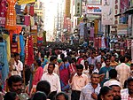 A candidate for the "Society" paragraph: Market in Chennai