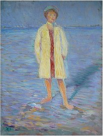 Girl in the Mudflats, ca. 1898