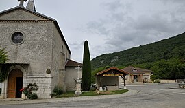 The church and town hall