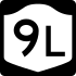 9L号纽约州州道 marker