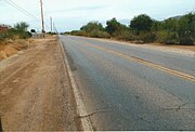 Historic Hunt Highway built in 1913.