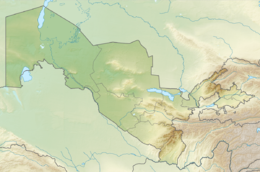 2011 Fergana Valley earthquake is located in Uzbekistan