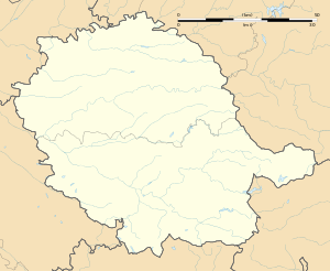 格拉扎克在塔恩省的位置