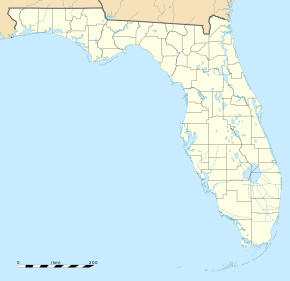 迈阿密在佛罗里达州的位置