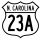 U.S. Highway 23A marker