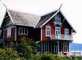 Villa Balderslund in Balestrand (erected 1907)