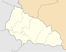 Koson is located in Zakarpattia Oblast