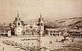 The cathedral according to an engraving of 1847.
