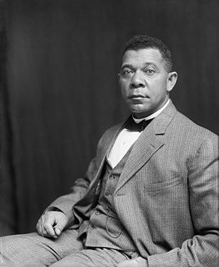 Booker T. Washington by Frances Benjamin Johnston