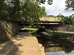 Carlin Springs Road bridge in 2019