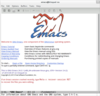 The Emacs splash screen