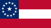 Flag variant with 12 stars that served as the Garrison Flag of Vicksburg, Mississippi during the Vicksburg campaign.
