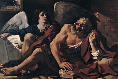 Saint Matthew and the Angel, 1622