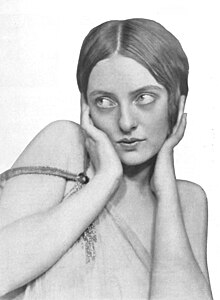 Martha Lorber as photographed by Nickolas Muray, from a 1922 publication