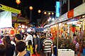 Night market at Singapore Chinatown around Chinese New Year 2011.