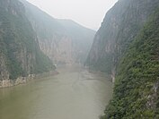 The Little Three Gorges along Daning river in Wushan,Chongqing