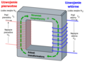 Secondary voltage wrong direction