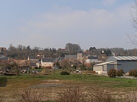 A general view of Mareil-sur-Loir