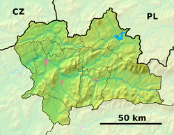 Istebné is located in Žilina Region