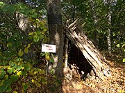 The radio operator's tent