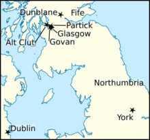 Map of Britain and Ireland