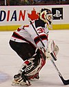 Brodeur readies himself for action during a game in 2007.