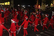 Buon Natale 2023 participants dancing