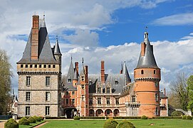 The castle of Maintenon. France
