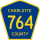 County Road 764 marker
