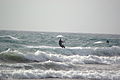 Kitesurfer in El Mèdano