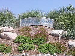 Entrance to Sandbridge Beach