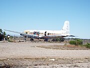 Abandoned DC-4, known in WW II as a C-54 Skymaster.