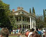 Haunted Mansion at Disneyland, California, 2002