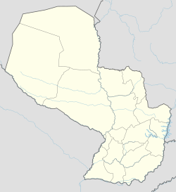 Eusebio Ayala is located in Paraguay